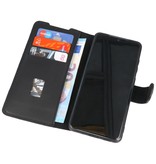 MF Handmade 2 in 1 Leather Book Type Case for Samsung Galaxy S20 Black