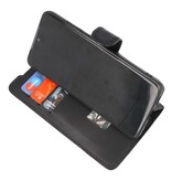 Custodia a libro in pelle MF fatta a mano 2 in 1 per Samsung Galaxy S20 nera