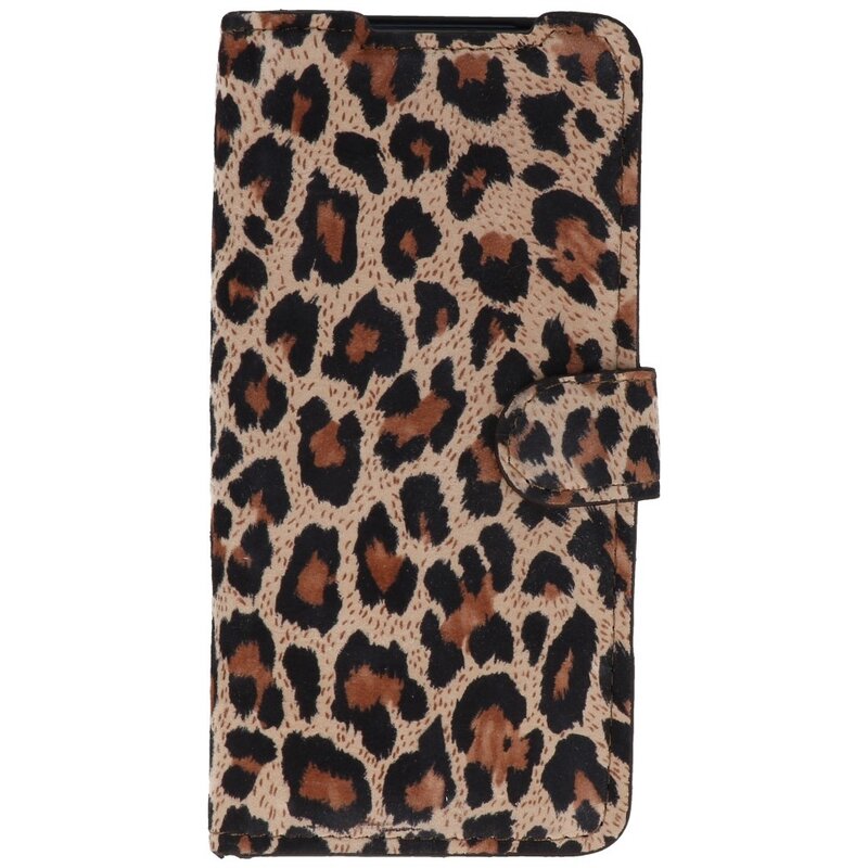 Leopard 2 i 1 læderbogtype taske til Samsung Galaxy S20 Plus