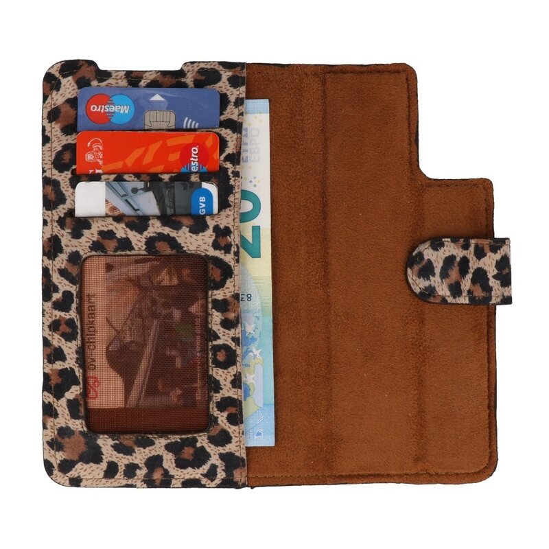 Luipaard 2 in 1 Leer Booktype Hoesje voor Samsung Galaxy S20 Plus