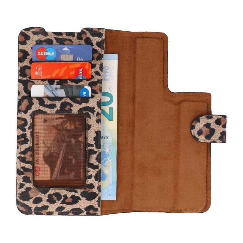 Leopard 2 i 1 læderbogtype taske til Samsung Galaxy S20 Ultra