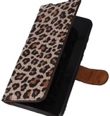 Leopard 2 en 1 Funda de cuero tipo libro para Samsung Galaxy S20 Ultra