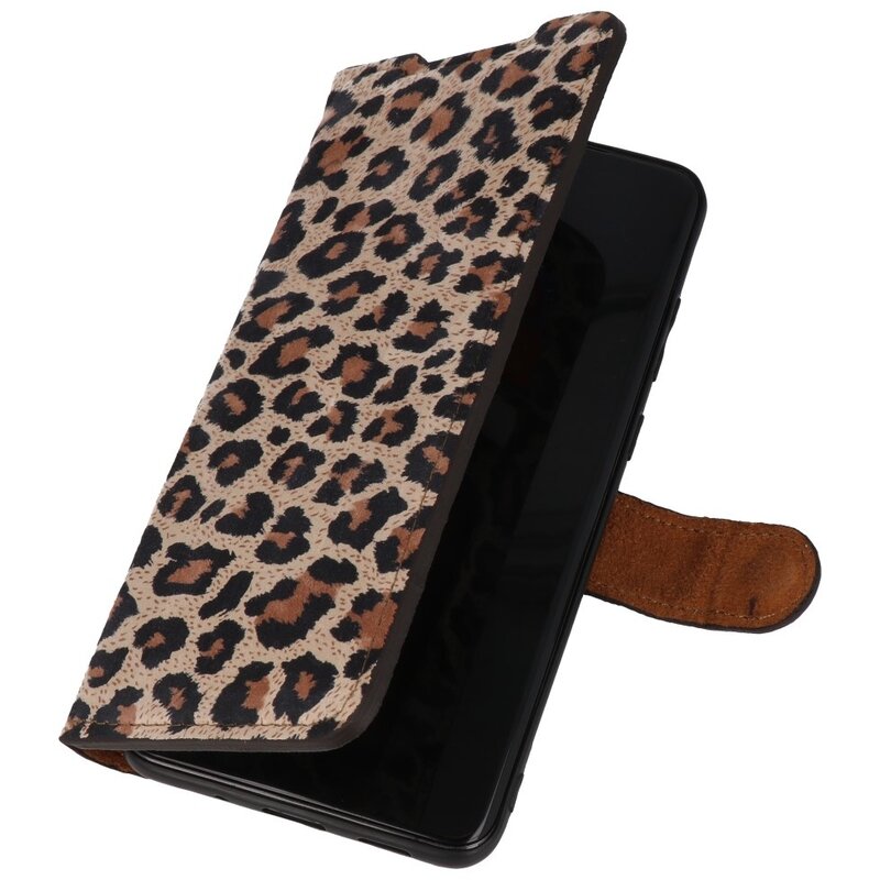 Leopard 2 i 1 læderbogtype taske til Samsung Galaxy S20 Ultra