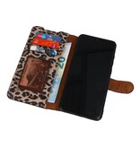 Leopard 2 i 1 læderbogtype taske til Samsung Galaxy S20 Ultra