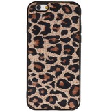 Funda trasera de piel de leopardo para iPhone 6