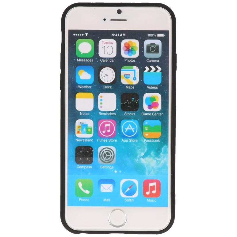 Leopard læder bagcover til iPhone 6