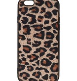 Funda trasera de piel de leopardo para iPhone 6