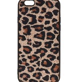 Rückseite aus Leopardenleder für iPhone 6