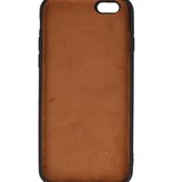 Funda trasera de piel de leopardo para iPhone 6