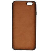 Funda trasera de piel de leopardo para iPhone 6