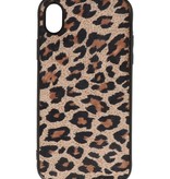 Leopard Leather Back Cover for iPhone XR