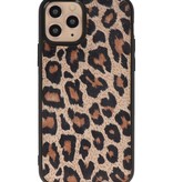 Cover posteriore in pelle leopardata per iPhone 11 Pro