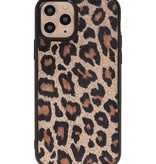 Leopard Leather Back Cover for iPhone 11 Pro