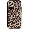 Cover posteriore in pelle leopardata iPhone 11 Pro