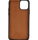 Coque arrière en cuir léopard pour iPhone 11 Pro