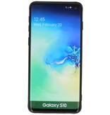 Cubierta trasera de cuero de leopardo para Samsung Galaxy S10