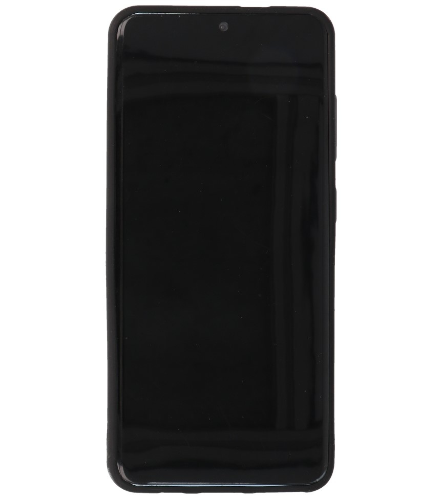 Luipaard Leer Back Cover voor Samsung Galaxy S20