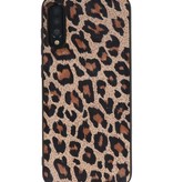 Leopard læder bagcover til Samsung Galaxy A70