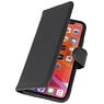 Funda de cuero hecha a mano MF Bookstyle iPhone X - Xs Negro