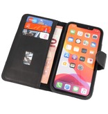 MF Handmade Leather Bookstyle Case iPhone X - Xs Black