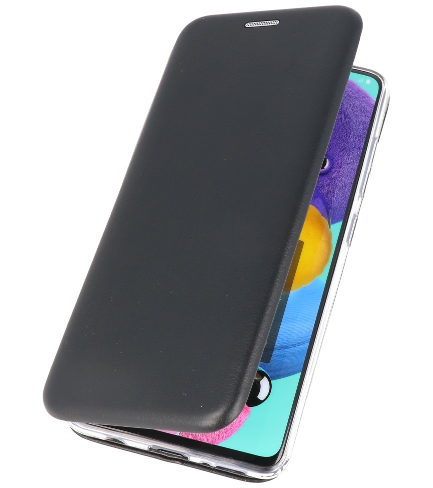 Slim Folio Case voor Samsung Galaxy A01 Zwart