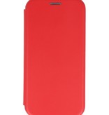 Étui Folio Slim pour Samsung Galaxy A01 Rouge