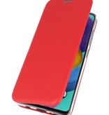 Schlanke Folio Hülle für Samsung Galaxy A01 Rot