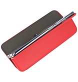 Slim Folio Case voor Samsung Galaxy A01 Rood