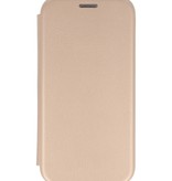 Slim Folio Case voor Samsung Galaxy A01 Goud