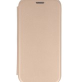 Slim Folio taske til Samsung Galaxy A01 guld