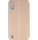 Slim Folio Case para Samsung Galaxy A01 Gold