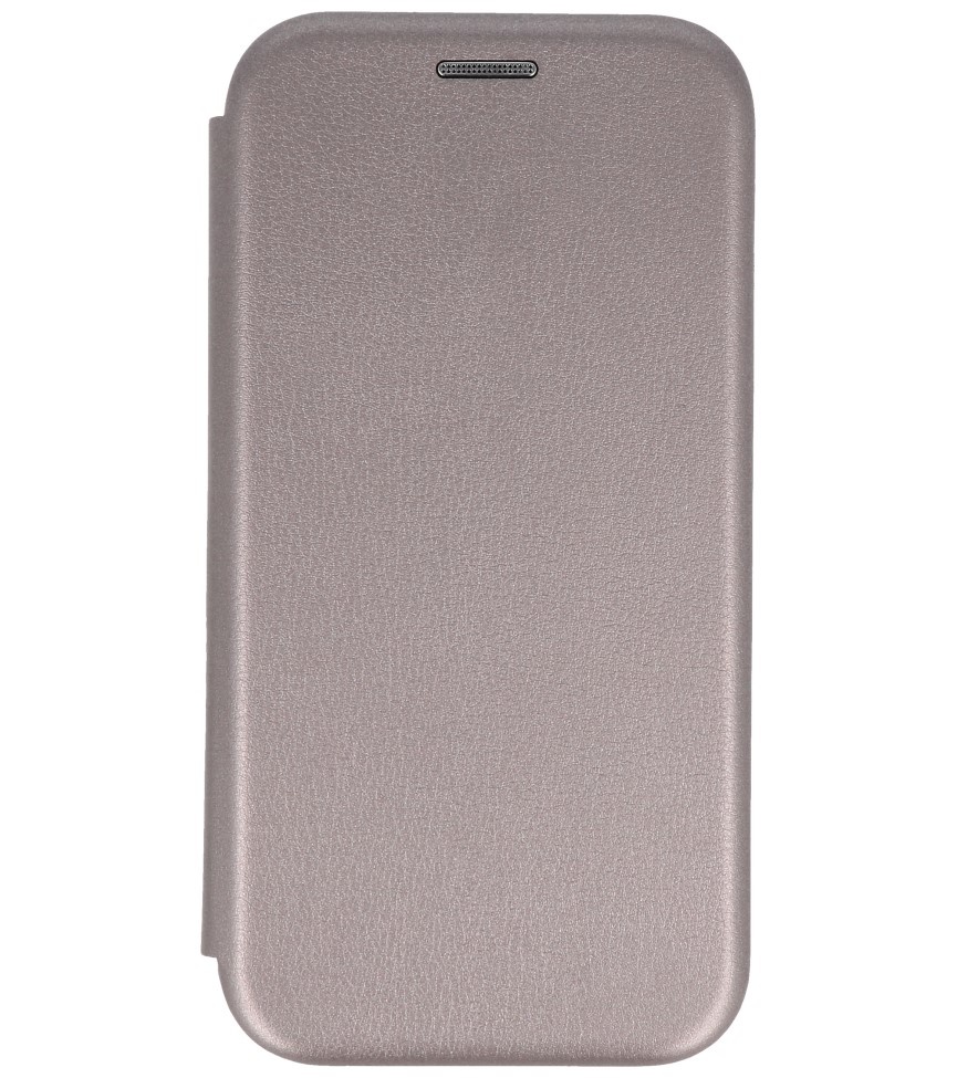 Étui Folio Slim pour Samsung Galaxy A01 Gris