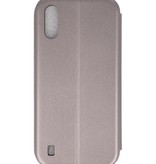 Custodia slim folio per Samsung Galaxy A01 grigia