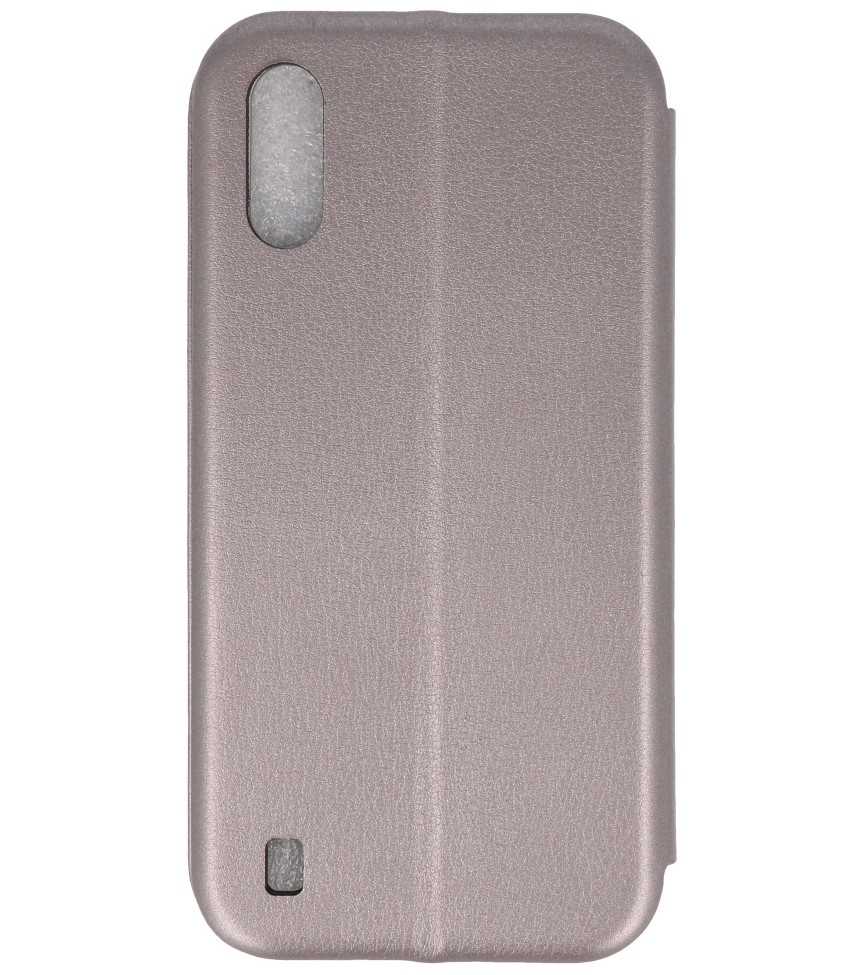 Custodia slim folio per Samsung Galaxy A01 grigia