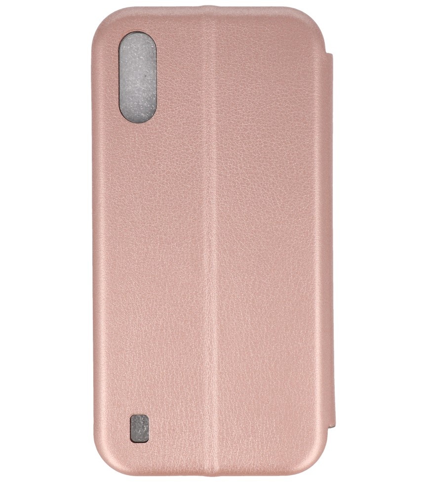 Custodia slim folio per Samsung Galaxy A01 rosa