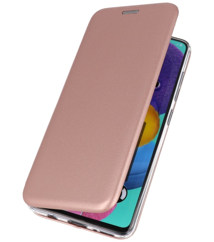 Slim Folio Case voor Samsung Galaxy A01 Roze