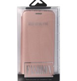 Slim Folio Case voor Samsung Galaxy A01 Roze