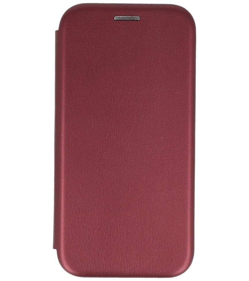 Étui Folio Slim pour Samsung Galaxy A01 Bordeaux Rouge