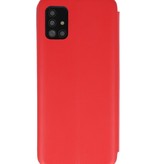 Étui Folio Slim pour Samsung Galaxy A51 Rouge