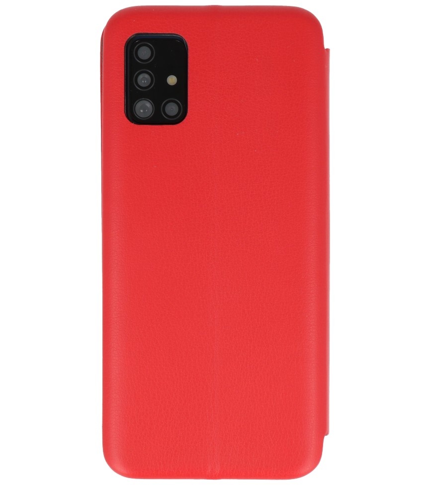 Funda Slim Folio para Samsung Galaxy A51 Rojo