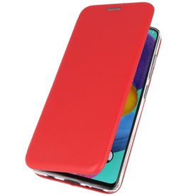 Schlanke Folio Hülle für Samsung Galaxy A51 Rot