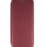 Custodia slim a folio per Samsung Galaxy A51 Bordeaux Red