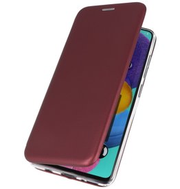 Custodia slim a folio per Samsung Galaxy A51 Bordeaux Red