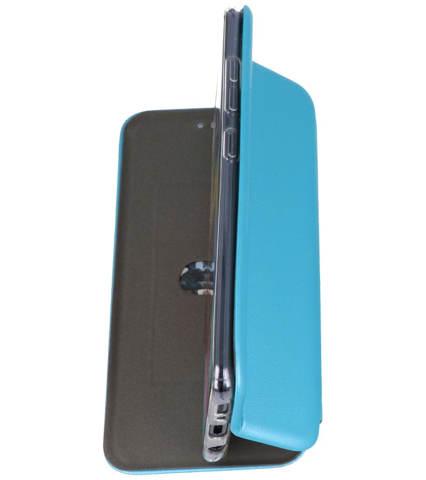 Schlanke Folio Hülle für Samsung Galaxy A71 Blau