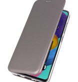 Custodia slim folio per Samsung Galaxy A71 grigia