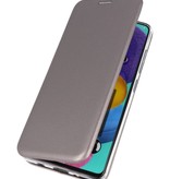 Étui Folio Slim pour Samsung Galaxy A71 Gris