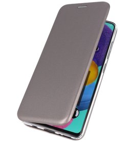 Étui Folio Slim pour Samsung Galaxy A71 Gris