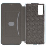 Custodia slim folio per Samsung Galaxy S20 blu