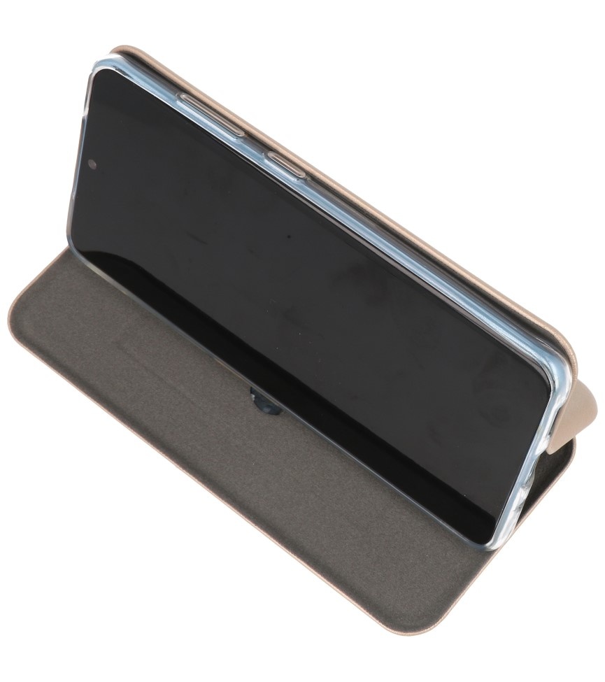 Custodia slim folio per Samsung Galaxy S20 oro