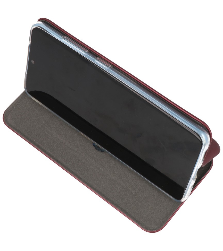 Étui Folio Slim pour Samsung Galaxy S20 Plus Bordeaux Rouge